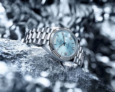 rolex day date platinum blue dial|rolex perpetual day date price.